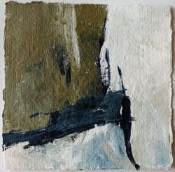 Inspiriert von Net Adderly / 15x15 cm / Acryl