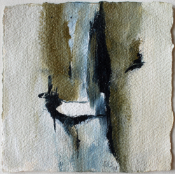 Inspiriert von Susanne Abbuehl / Sea sea / 15x15 cm / Acryl
