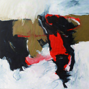 Inspiriert von Santana / Tales of Kilimanjaro / 100x100 cm / Acryl