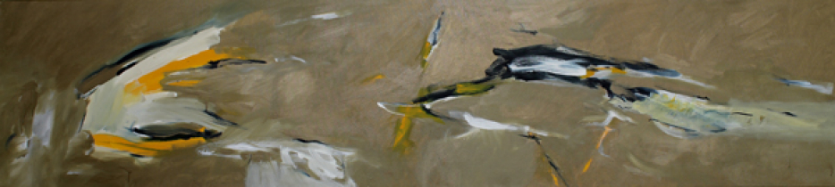 Inspiriert von Fleetwod Mac / Goodbye Angel / 45x200 cm / Acryl