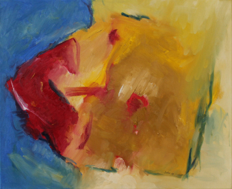 auftauchen / 45x55 cm / Oel