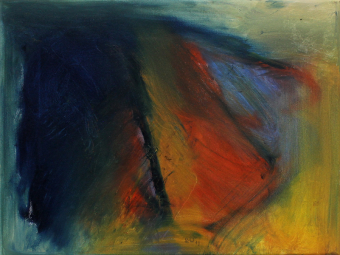 wo bist du ? / 30x40cm / Oel