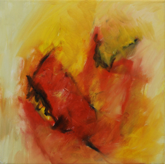 loslassen / 40x30cm / Oel
