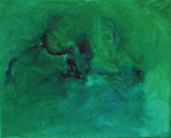 was sich hält / 40x50cm / Oel