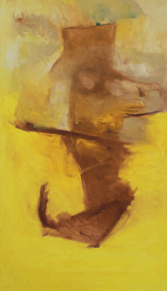 Anders als erwartet / 130x75 cm / Huile 