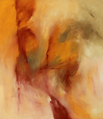  Breath of spring / 160x140 cm / Pigments and Acrylic