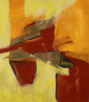 Well on track / 160x140 cm / Acrylic and Pigments