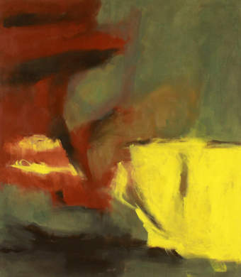  Shrill in silence / 160x140 cm / Acrylic and Pigments