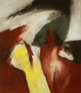 Geniestreich / 160x140 cm / Acryl und Pigmente