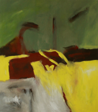 Entdeckerfreude / 160x140 cm / Acryl und Pigmente