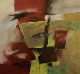 Bretonisch 1 / 250x270 cm / Acryl und Pigmente