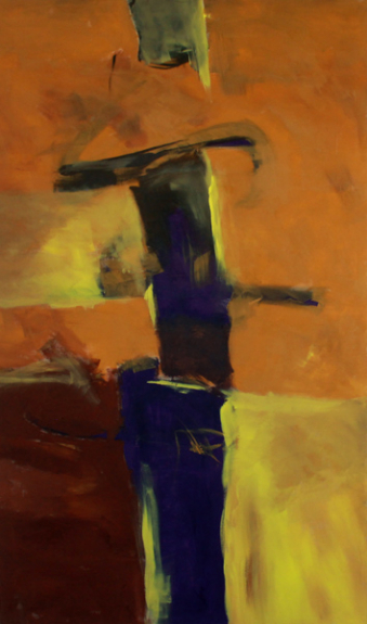 Der Kinderblick / 200x120 cm / Acryl und Pigmente