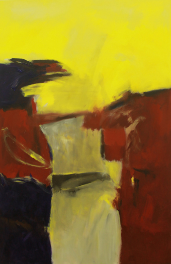 Krug / 200x130 cm / Acryl und Pigmente