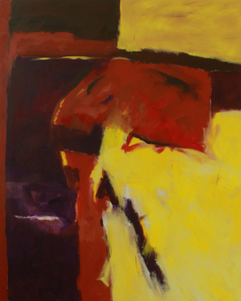 Betörend / 200x160 cm / Acryl und Pigmente