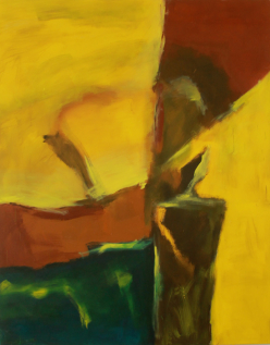 Weggefährte / 200x160 cm / Acryl und Pigmente