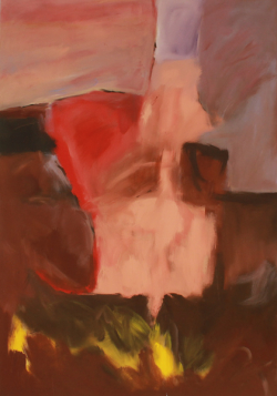 In die Weite schreiten / 200x150 cm / Acryl und Pigmente