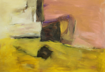 Album The Arrival Ancient Dancer, / 140 x 200 cm / Pigmente und Acryl auf Leinwand