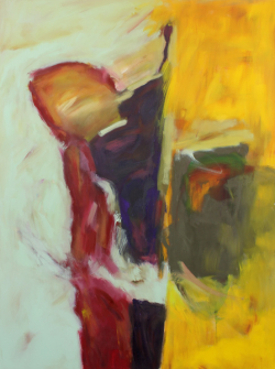 Umgang mit Widerständen / 200x150 cm / Acryl und Pigmente