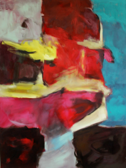Komplexes schönes Leben / 200x150 cm / Acryl und Pigmente