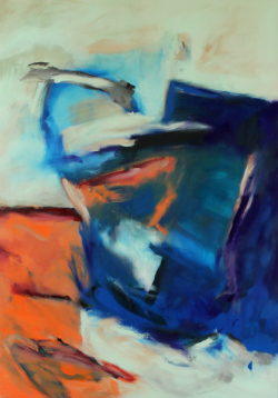 Chamber's Room, inspiriert durch Chico Freeman und Heiri Känzig / 200x140 cm / Acryl und Pigmente