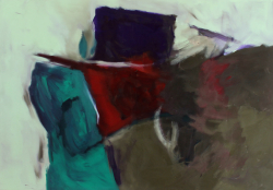 Geeint / 140x200 cm / Acryl und Pigmente
