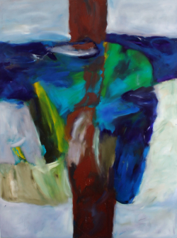 Mannigfaltig / 200x150 cm / Acryl und Pigmente