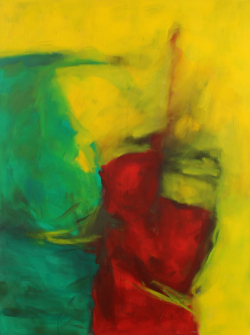  I talk to the Wind / Inspiriert von King Crimsen / 200x150 cm / Acryl und Pigmente