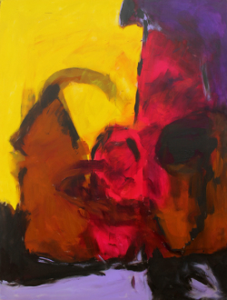 Erwachen / 200x150 cm / Acryl und Pigmente