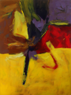 Stachel / 200x150 cm / Acryl und Pigmente