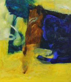 Bloodfinger / Inspiriert durch David Schär / 160x140 cm / Acryl und Pigmente