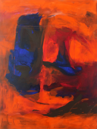 Katharsis / 200x150 cm / Acryl und Pigmente
