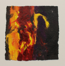 15x15 cm / Acryl auf Büttenpapier / 10/18