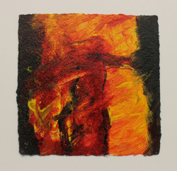 15x15 cm / Acryl auf Büttenpapier / 11/18