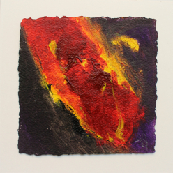 15x15 cm / Acryl auf Büttenpapier / 12/18
