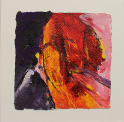 15x15 cm / Acryl auf Büttenpapier / 16/18