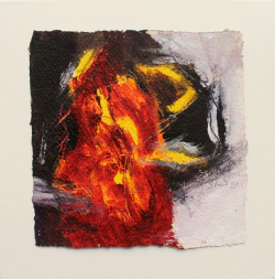 15x15 cm / Acryl auf Büttenpapier / 17/18