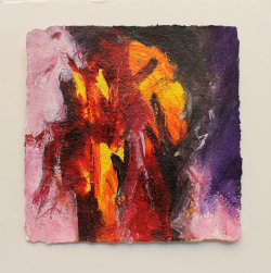 15x15 cm / Acryl auf Büttenpapier / 18/18