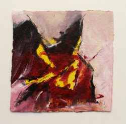 15x15 cm / Acryl auf Büttenpapier / 3/18