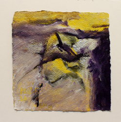 15x15 cm / Acryl auf Büttenpapier / 4/18