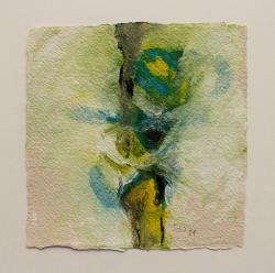 15x15 cm / Acryl auf Büttenpapier / 6/18