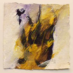 15x15 cm / Acryl auf Büttenpapier / 7/18