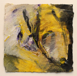 15x15 cm / Acryl auf Büttenpapier / 8/18