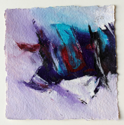 15x15 cm / Acryl auf Büttenpapier / 12/18