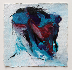 15x15 cm / Acryl auf Büttenpapier / 14/18