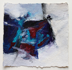 15x15 cm / Acryl auf Büttenpapier / 16/18