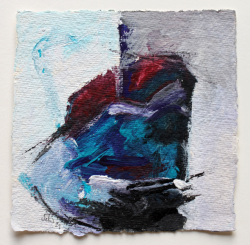 15x15 cm / Acryl auf Büttenpapier / 17/18