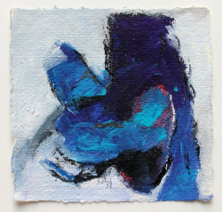 15x15 cm / Acryl auf Büttenpapier / 18/18