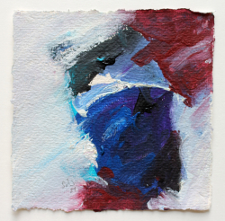 15x15 cm / Acryl auf Büttenpapier / 3/18