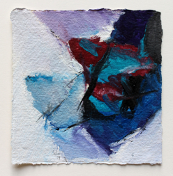 15x15 cm / Acryl auf Büttenpapier / 8/18