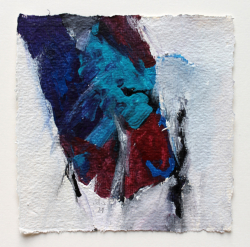 15x15 cm / Acryl auf Büttenpapier / 9/18